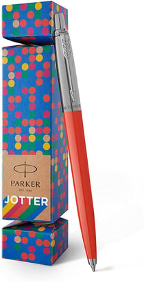 Parker Jotter Originals Vermillon - Stylo bille rechargeable en papillote de Noël