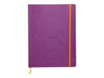Carnet - 19 x 25 cm - Rhodiarama - Rhodia - 160 pages lignées - Violet
