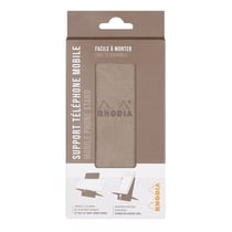 Support pour téléphone mobile - Rhodia - taupe