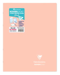 Cahier reliure intégrale enveloppante Koverbook 24x32cm 160 pages