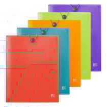 1 Trieur - 6 compartiments - A4 - School Life - Oxford - Coloris assortis