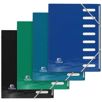 1 trieur A4 - Océanis - 8 positions - Polypro - Hamelin - Coloris assortis