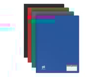 1 porte-vues A4 - Memphis - 160 vues - Polypro - Oxford - Coloris assortis