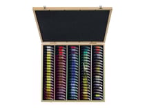 Coffret en bois Aquarelle Extra Fine 98 tubes x 10ML - Sennelier