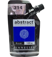 Coffret Peinture Acrylique Abstract Sennelier 9x120ml - noir