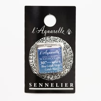 Peinture Aquarelle miel 1/2g - bleu de cobalt