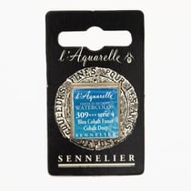 Peinture Aquarelle miel 1/2g - bleu de cobalt foncé