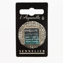 Peinture Aquarelle miel 1/2g - turquoise phtalo