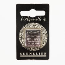 Peinture Aquarelle miel 1/2g - brun van dyck