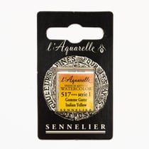 Peinture Aquarelle miel 1/2g - gomme gutte