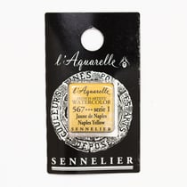 Peinture Aquarelle miel 1/2g - jaune de Naples