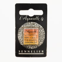 Peinture Aquarelle miel 1/2g - or de quinacridone