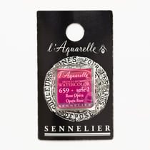 Peinture Aquarelle miel 1/2g - rose opéra