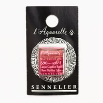 Peinture Aquarelle miel 1/2g - laque de garance rose