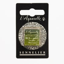Peinture Aquarelle miel 1/2g - vert olive