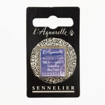 Peinture Aquarelle miel 1/2g - violet bleu