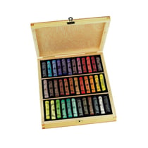 Coffret de 36 pastels à l'écu pointe moyenne - Sennelier - Couleurs assorties