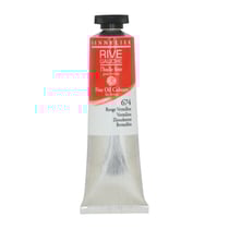 Peinture à l'huile Sennelier Rive Gauche - 40 mL - n°674 Rouge vermillon
