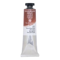 Peinture à l'huile Sennelier Rive Gauche - 40 mL - n°211 Terre de Sienne brûlée