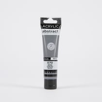 Tube 60 ml de peinture acrylique Sennelier Abstract - Noir iridescent n°70
