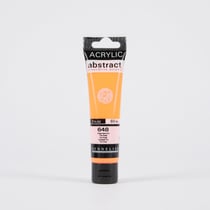 Tube 60 ml de peinture acrylique Sennelier Abstract - Orange fluorescent n°648