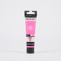 Tube 60 ml de peinture acrylique Sennelier Abstract - Rose fluorescent n°654