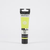 Tube 60 ml de peinture acrylique Sennelier Abstract - Vert jaune olive n°812