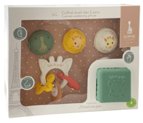 Coffret 5 sens éveil 1ère fois - Sophie la girafe