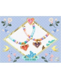 Bracelets à fabriquer - You & Me Coeurs - Djeco