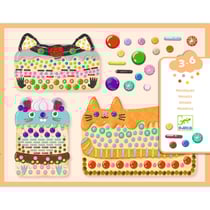 Mosaïque Cake et bombecs - Djeco