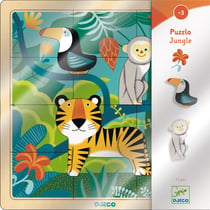 Puzzle 36 pièces - Petit Africain - Djeco - Ludessimo - jeux de société -  jeux et jouets d'occasion - loisirs créatifs - vente en ligne