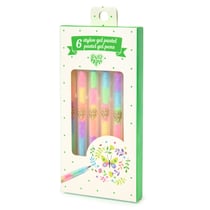 Lot de 6 stylos gel Djeco - Lovely Paper - Pastel