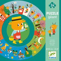 Puzzle géant l'année - 24 pièces