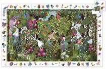 Puzzle d'observation 100 pièces - jeux au jardin - Djeco