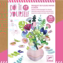 Bouquet de fleurs papier à créer - Djeco