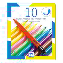 10 feutres pinceaux Pop - Djeco