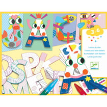 Lettres à créer - Djeco