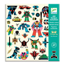 Stickers métallisés - Djeco - 160 pièces