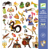 Stickers Médiéval fantastique - Djeco