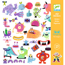 Stickers monstres - Djeco