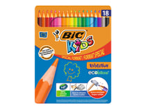 Etui de 24 crayons de couleur BIC KIDS Evolution Ecolutions : Chez
