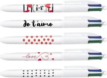Promo Pack stylo 4 couleurs effaçable et rechargeable + cartouches  classique cultura chez Cultura