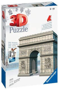 Puzzle 3D en bois à monter - Cheval - 4,5 x 16 x 18 cm - Puzzle 3D - Creavea