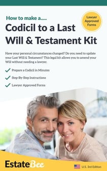 Codicil to a Last Will & Testament - Estate Planning Series (US)