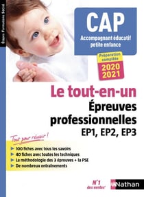 CAP Accompagnant Éducatif Petite enfance Tout-en-un - Épreuves professionnelles - 2019 - Format : ePub 3
