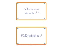 80 flashcards - 7,5 x 12,5 cm - Flash 2.0 Oxford - Uni blanc - cadre orange