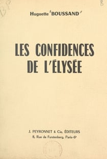 Les confidences de l'Élysée