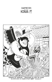 One Piece édition originale - Chapitre 924 - Koâââ ?!