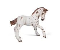 Figurine Papo - Poulain appaloosa brun