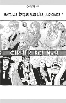 One Piece édition originale - Chapitre 377 - Bataille épique sur l'île judiciaire !